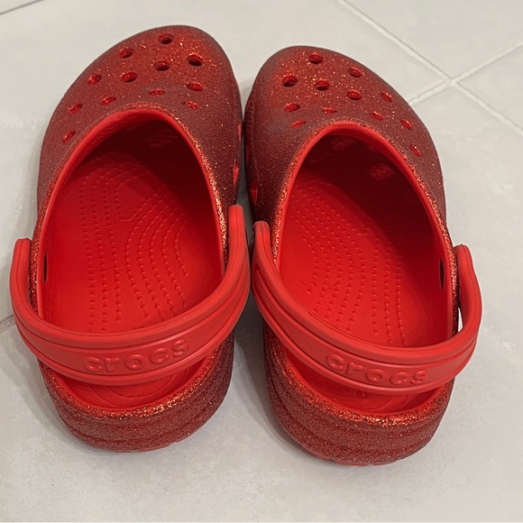 Red glitter crocs - Picture 5 of 7